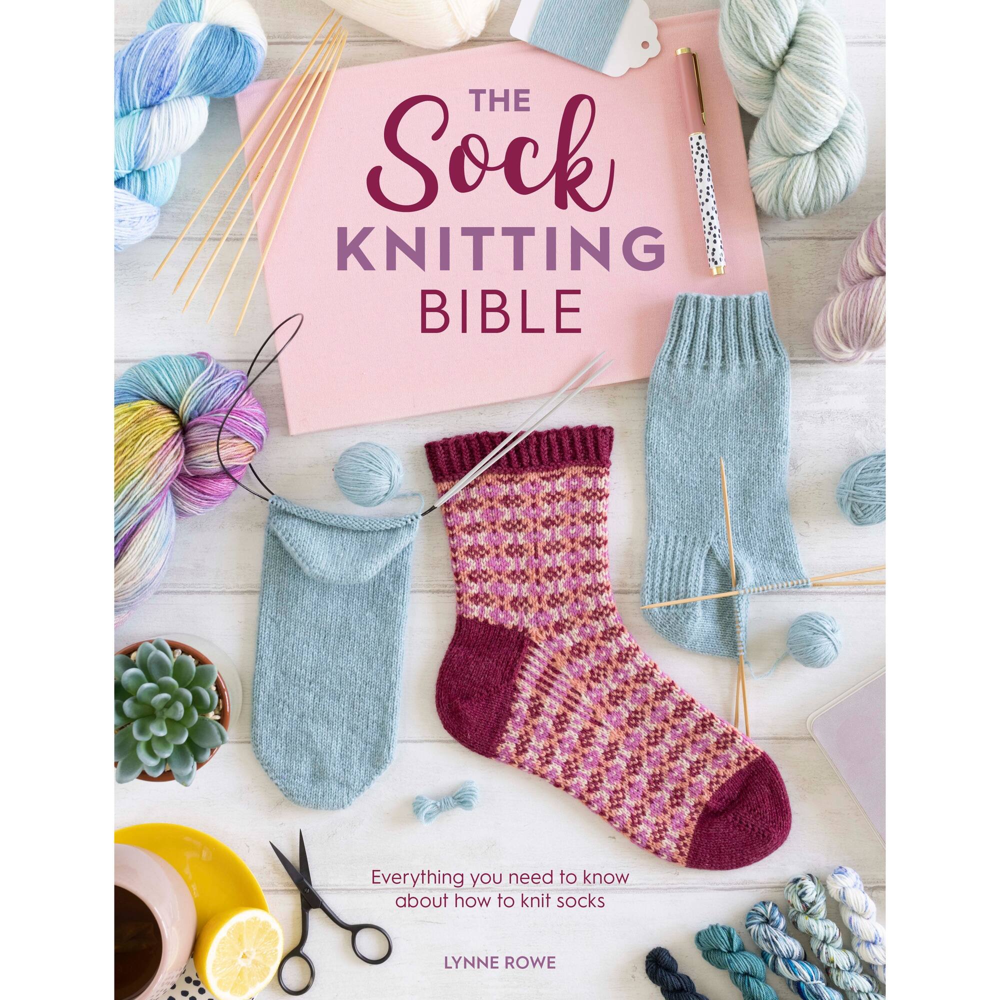 David & Charles The Sock Knitting Bible